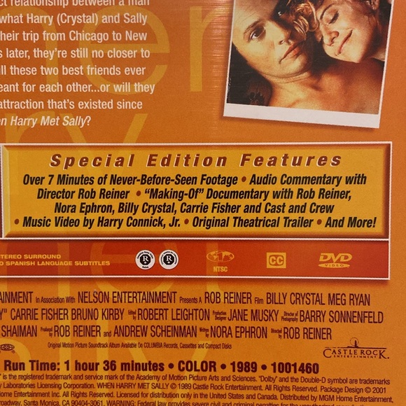 When Harry Met Sally & My Best Friends Wedding:  New in Box Special Edition DVDs - Picture 3 of 10